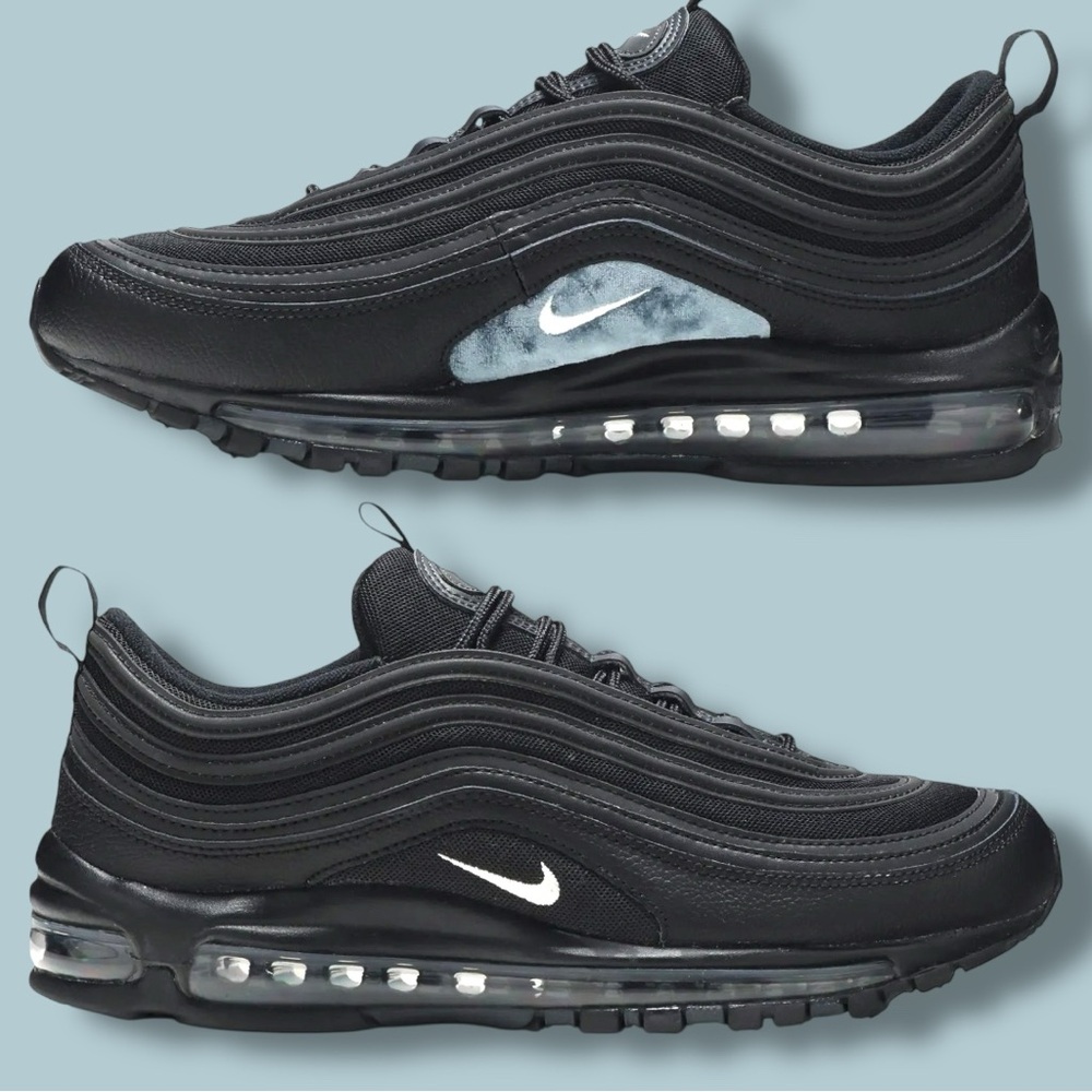 Nike Air Max 97 triple black/ terry cloth